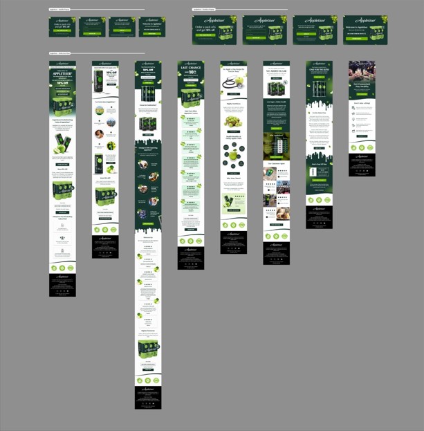 Site Popup & Welcome Flow Design & Implementation for Appletiser